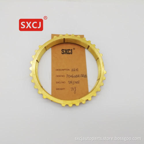 OEM transmission synchronizer ring
